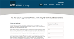 Desktop Screenshot of gilbert-levy.com